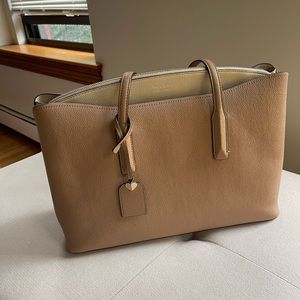 Kate Spade Margaux large work tote - two tone tan